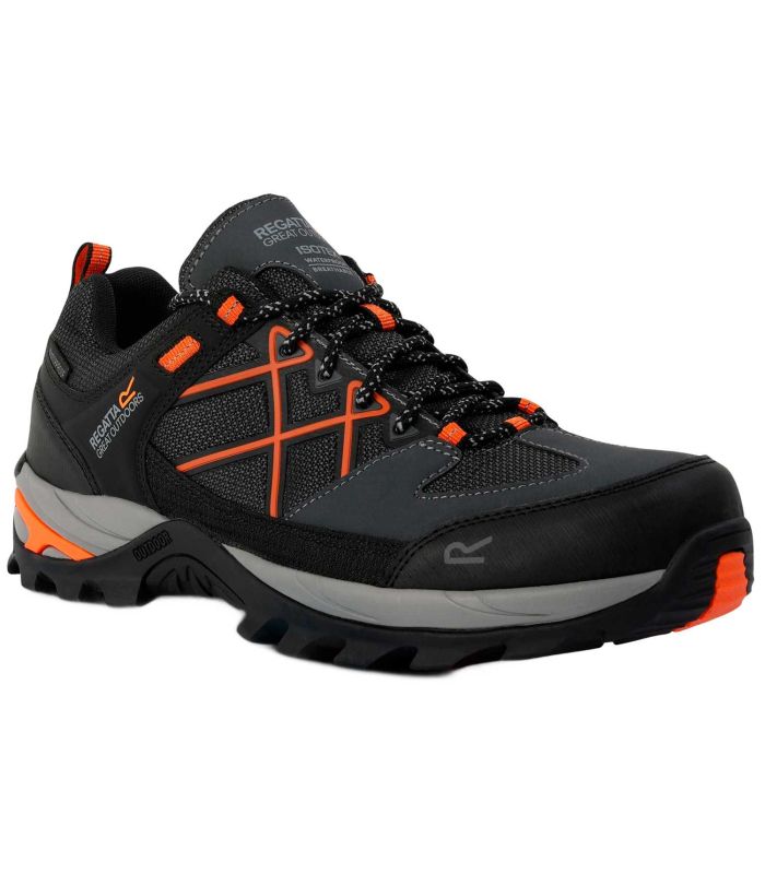 Zapatillas Trekking Hombre Regatta Samaris III Low Isotex Gris