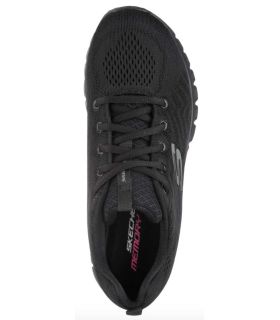 Calzado Casual Mujer Skechers Graceful Get Connected Negro