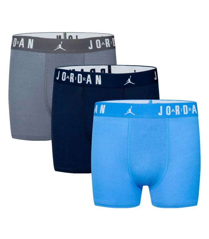 Jordan Boxers Flight Cotton Core 3PK B9F, pack de 3 calzoncillos de algodón elástico suave y transpirable.