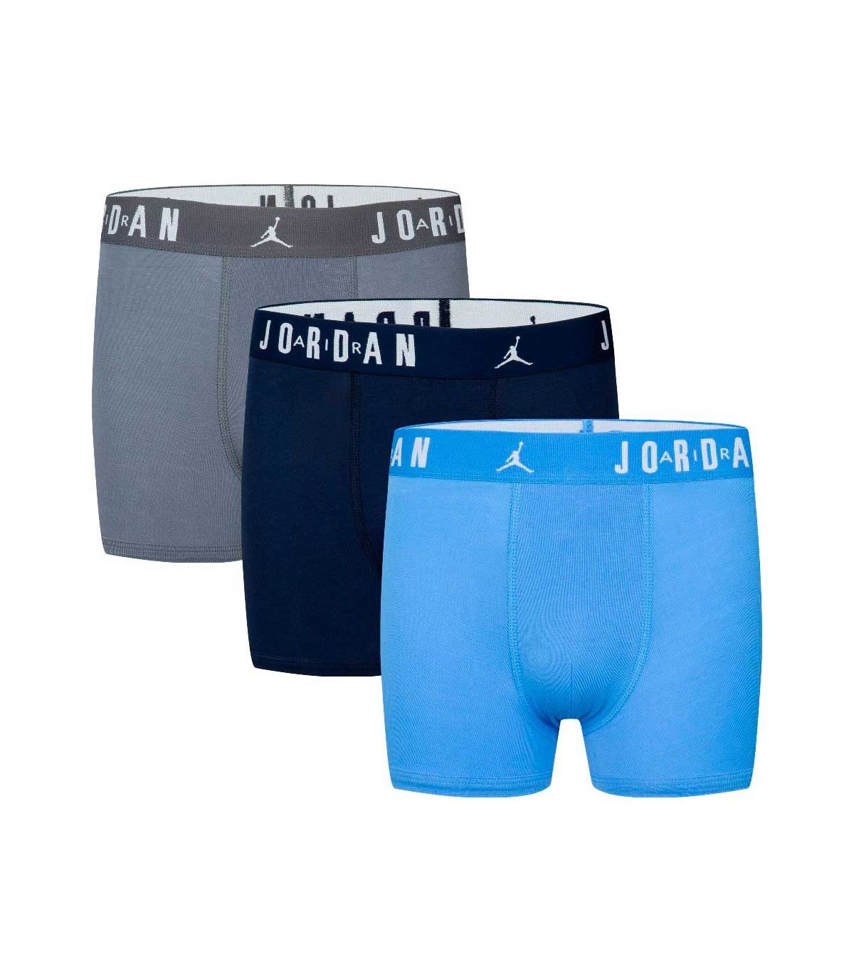 Jordan Boxers Flight Cotton Core 3PK B9F, pack de 3 calzoncillos de algodón elástico suave y transpirable.