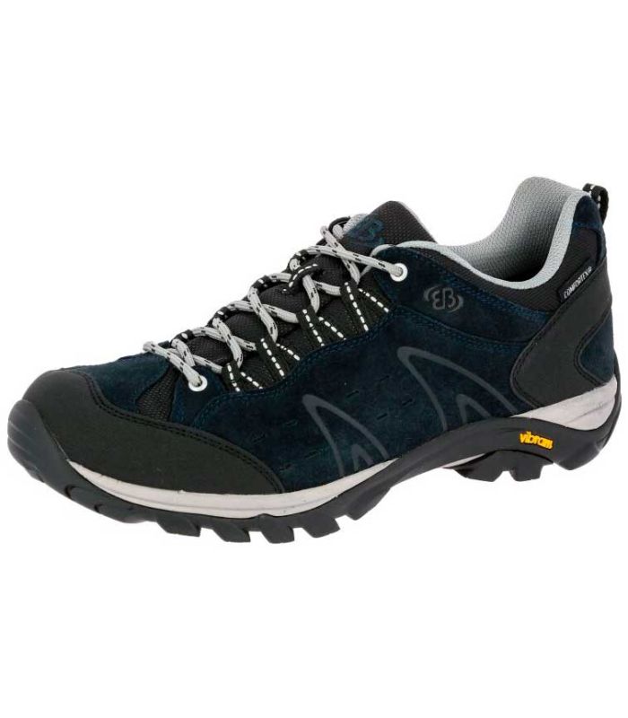 Zapatillas Trekking Hombre Brutting Mount Bona Low Marino