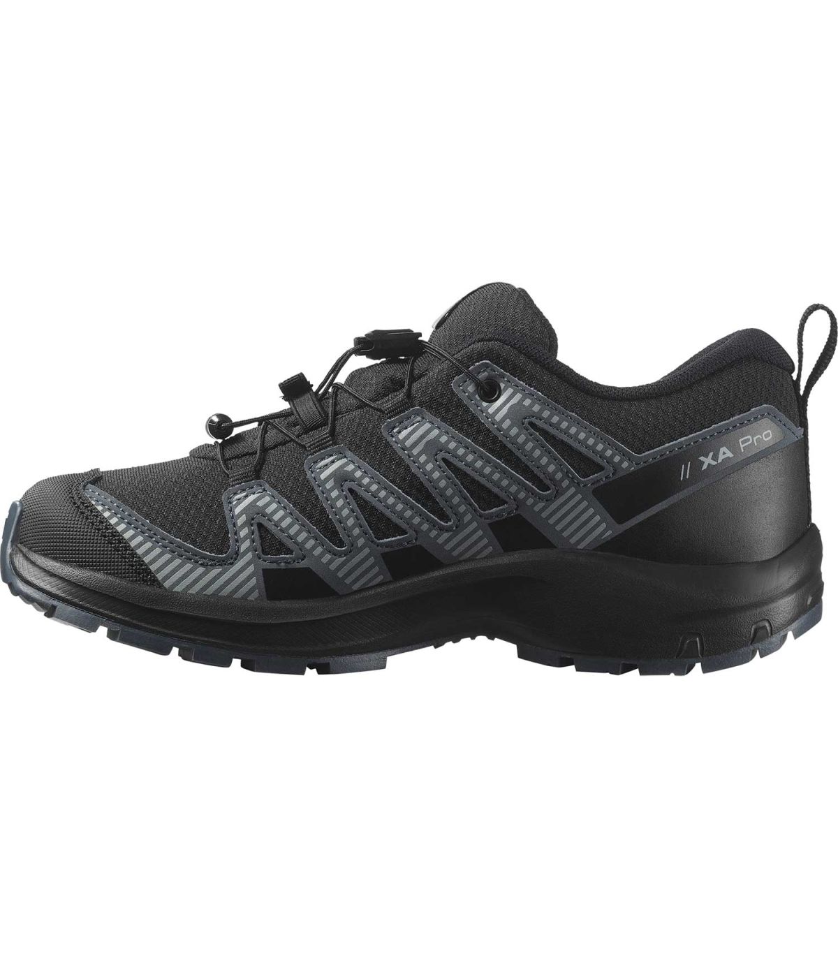 Zapatillas Trekking Niño Salomon Xa Pro V8 Waterproof Black