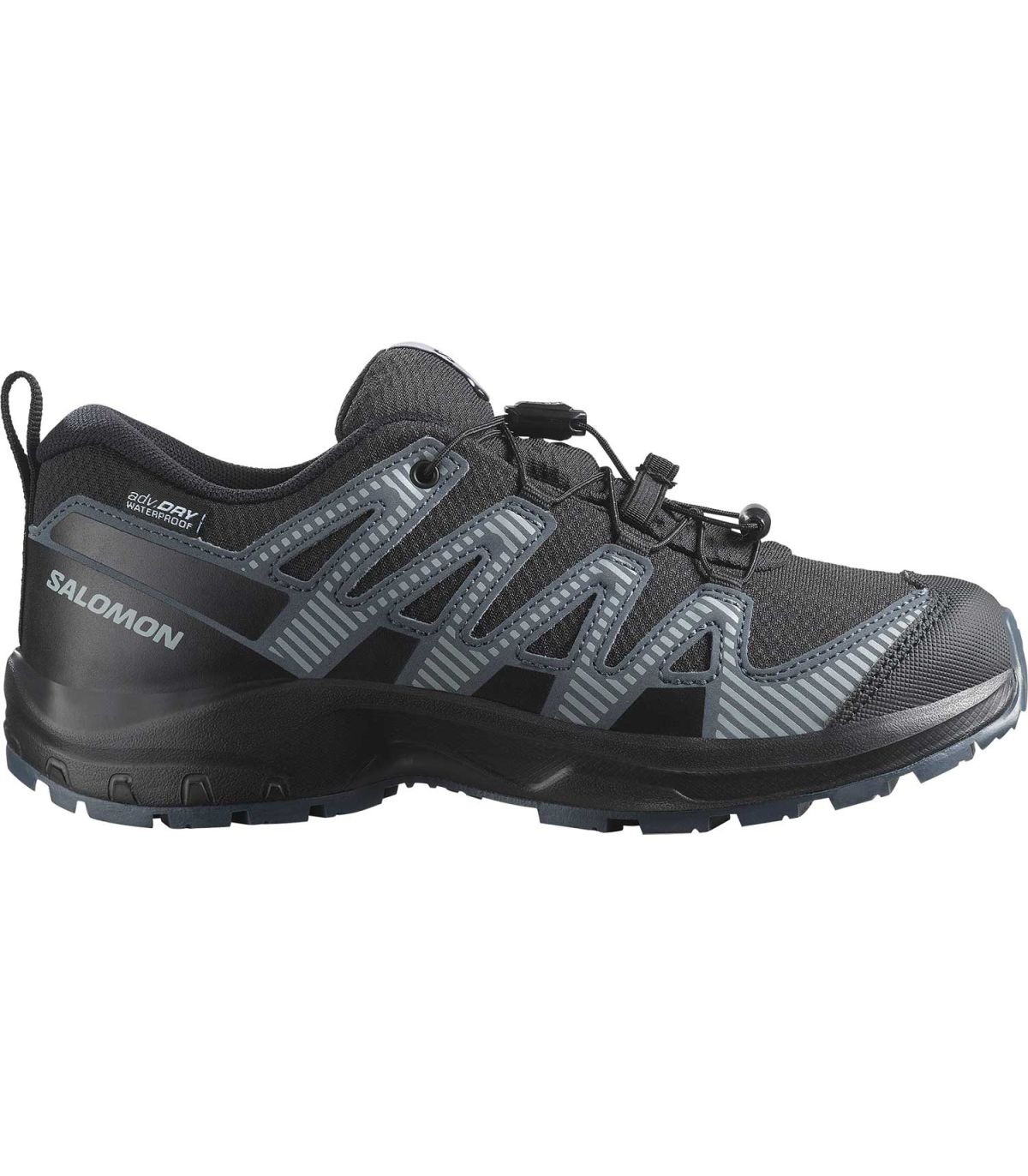 Zapatillas Trekking Niño Salomon Xa Pro V8 Waterproof Black