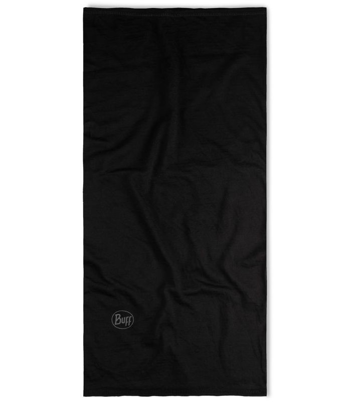 Buff Montaña Buff Merino Lightweight Solid Black