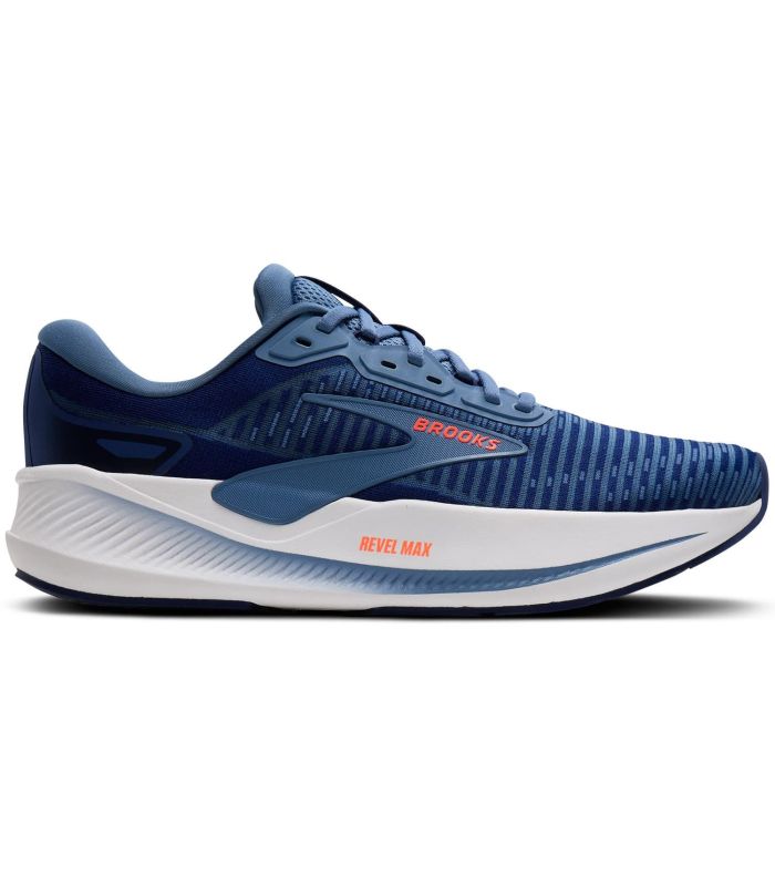 Brooks Revel Max | Perfil Maximalista y Malla de Rayas