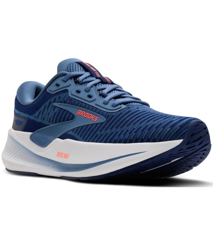 Brooks Revel Max | Perfil Maximalista y Malla de Rayas