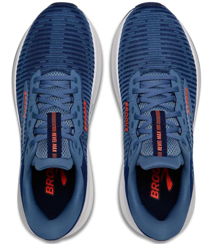 Brooks Revel Max | Perfil Maximalista y Malla de Rayas