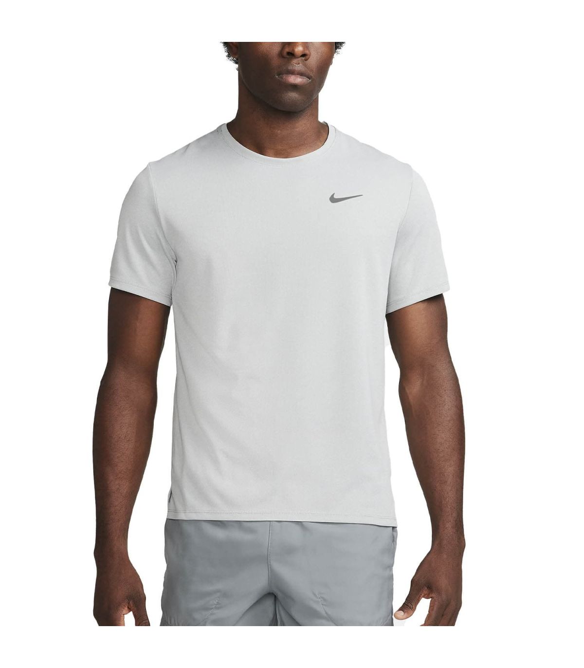 Nike Camiseta Running Dri-FIT Miller | Gris ceniza técnico