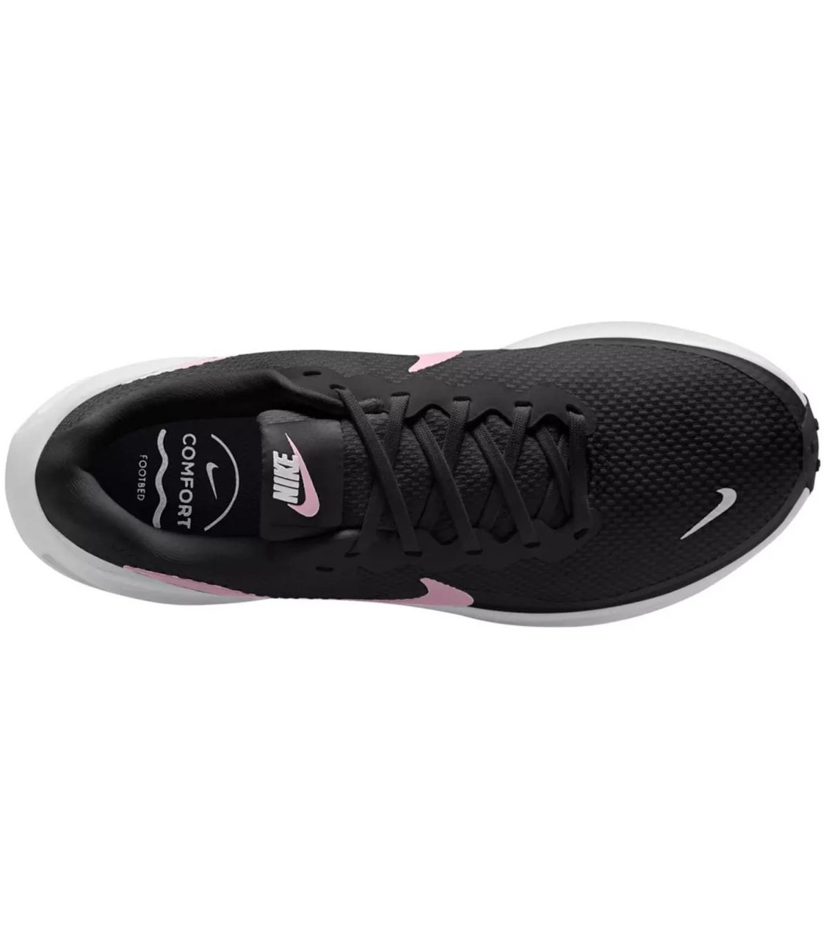 Nike Revolution 8 005 Mujer | Swoosh rosa y estética urbana