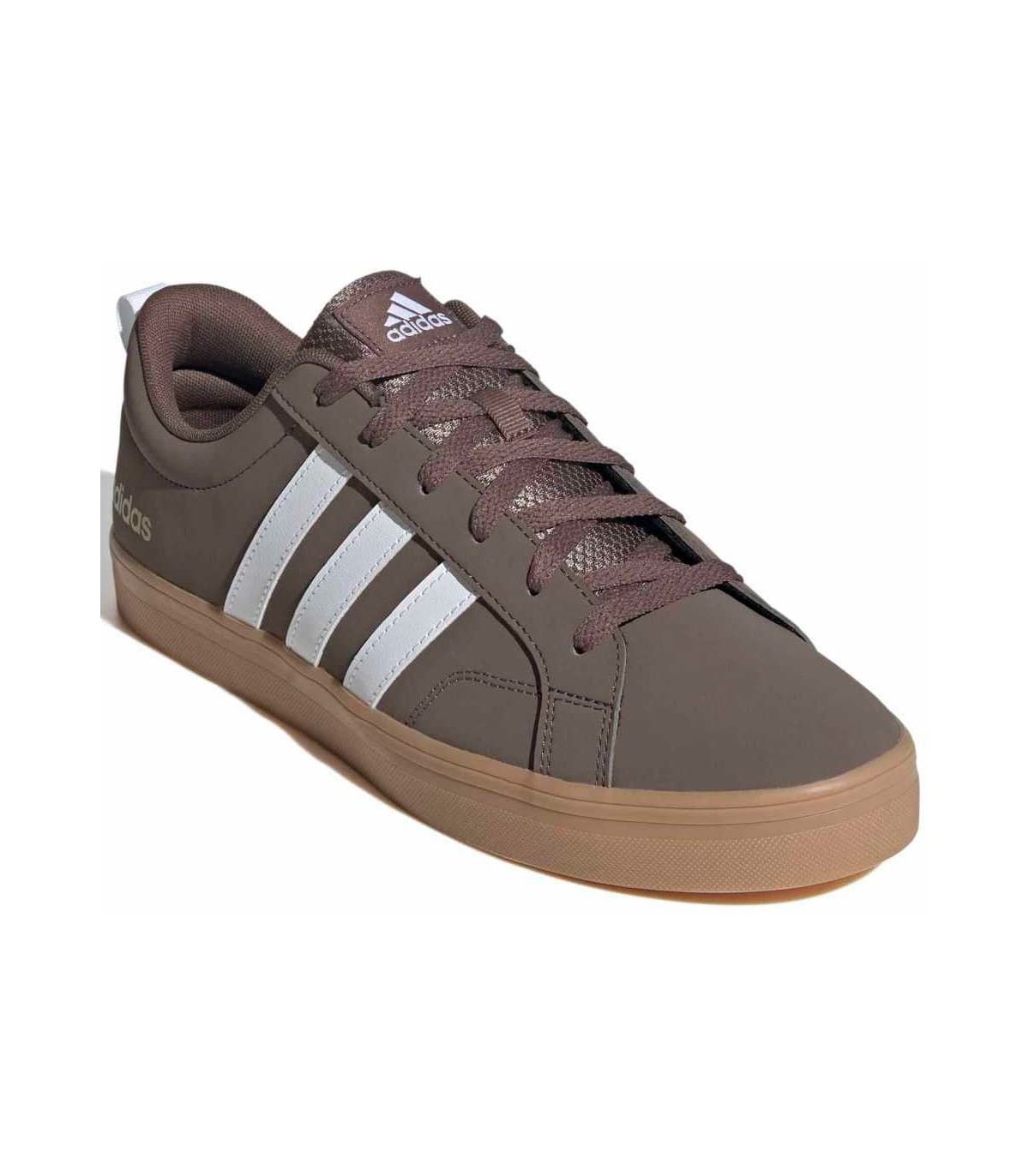 Adidas Vs Pace 2.0 Marron | Nobuk sintético y suela caramelo