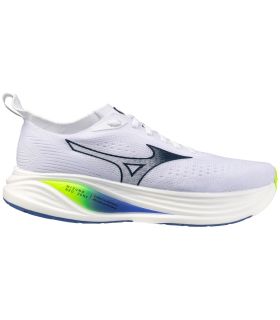 Mizuno Neo Zen 2 | Monocasco Blanco y Detalle Flúor 205g