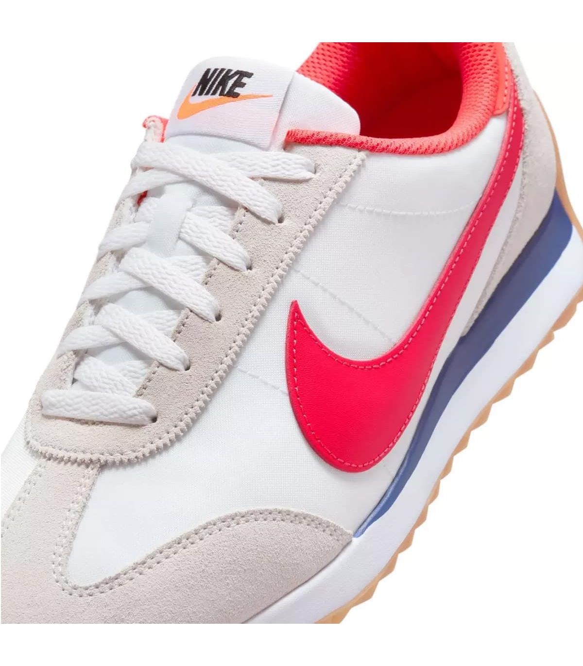 Nike Pacific | Estilo Retro con Swoosh Carmesí y Base de Nylon