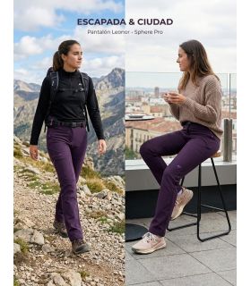 Pantalón Trekking Mujer Sphere Pro Leonor - Técnico y Bielástico