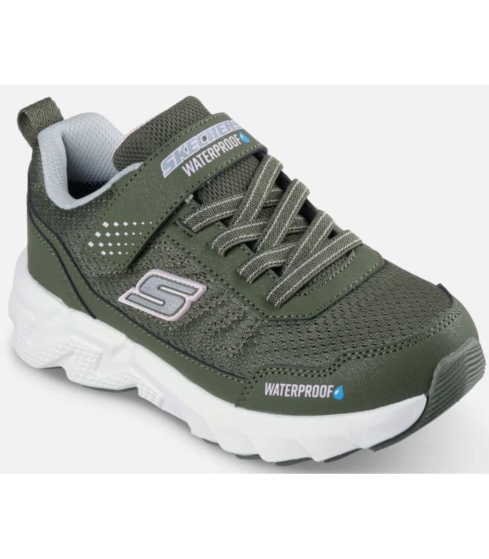 Skechers Camp Rage Waterproof Verde | Malla Sellada Oliva