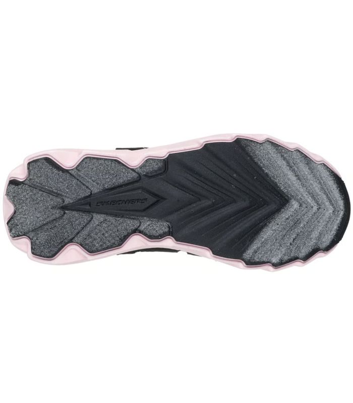 Skechers Camp Rage Niños - Zapatillas Impermeables Negras con Velcro | Membrana Estanca
