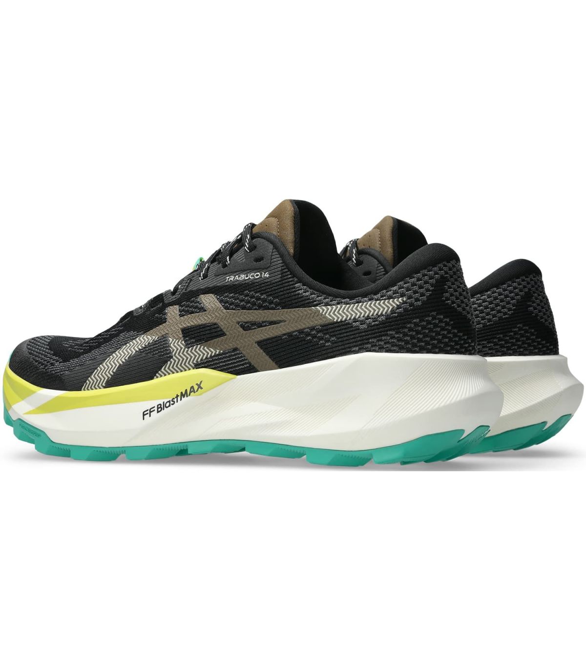 Asics Trabuco 14 Negro | Calzado Vegano Ultraligero de 181 Gramos