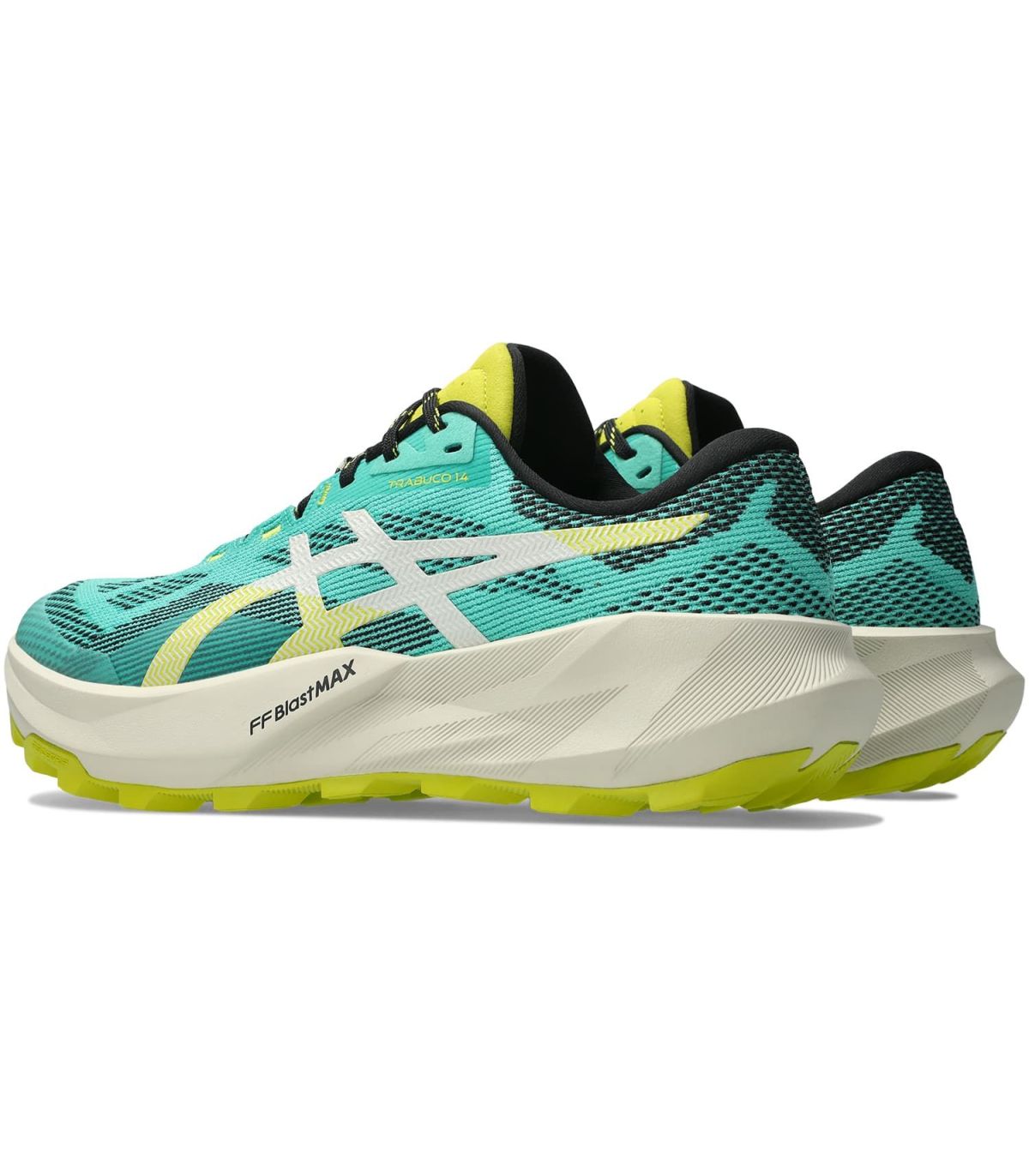 Asics Trabuco 14 Aurora Green | FF BLAST MAX y Antirrocas
