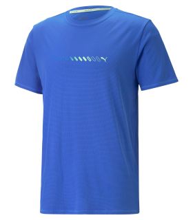 Puma Camiseta de Running Run Favorite Logo Hombre Royal | dryCELL