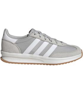 Zapatillas Adidas Run 70S 2.0 gris mujer, diseño retro running y mediasuela EVA para confort diario.