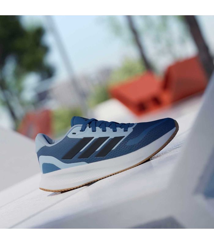 Adidas Runfalcon 5 90 Junior Azul - Zapatillas Running