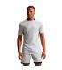 Camiseta técnica Nike Academy gris con tecnología transpirable Dri-FIT para entrenamiento.