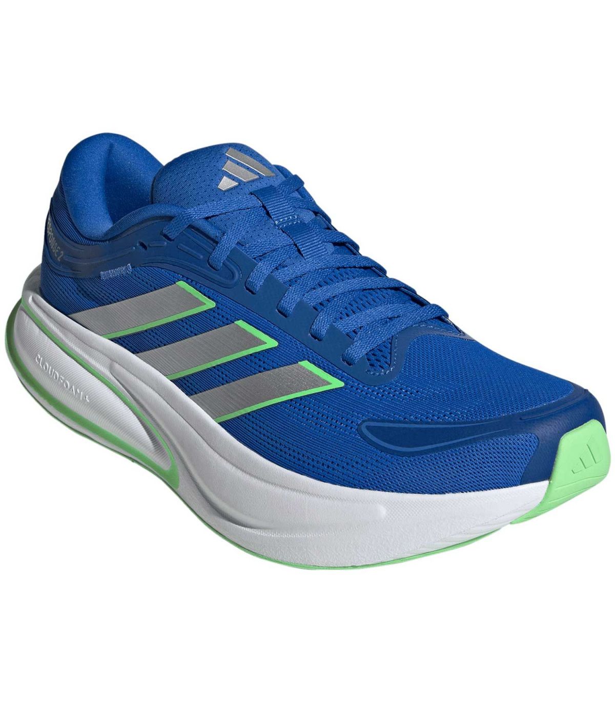 Adidas Response 2 M | Cloudfoam+ y franjas plata con neón