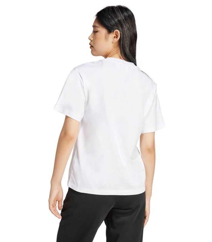 Adidas Camiseta Essentials Small Logo Blanco | Algodón puro
