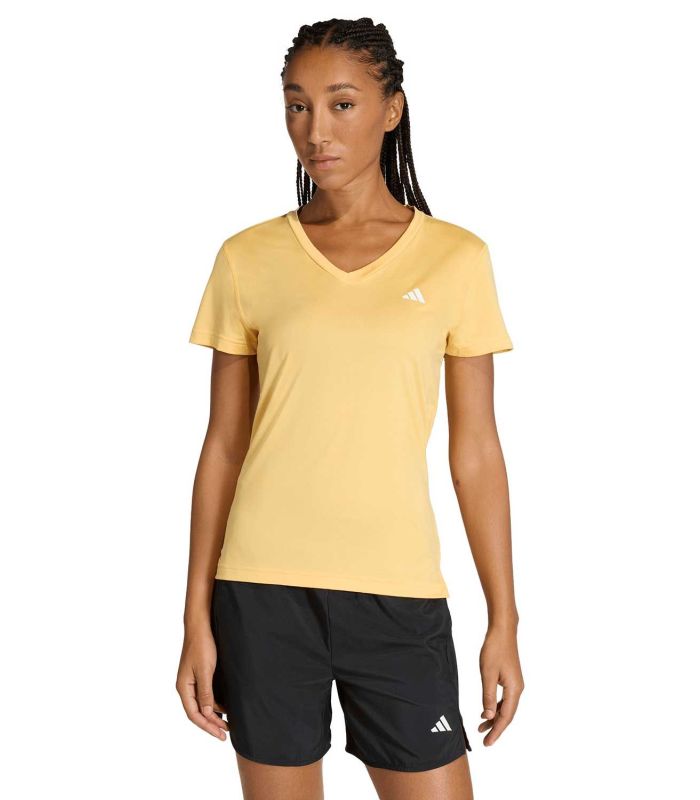 Adidas Camiseta We Min V Nk Amarillo Mujer | Evaporación