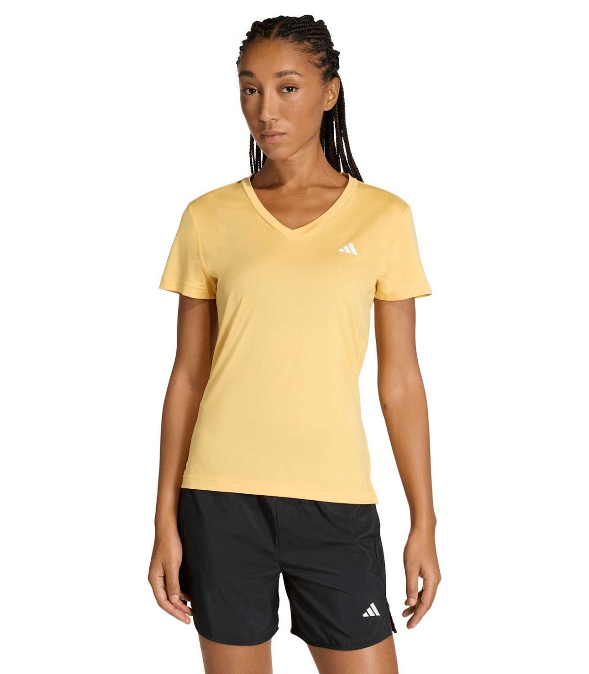 Adidas Camiseta We Min V Nk Amarillo Mujer | Evaporación