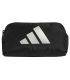 Neceser deportivo Adidas Defener negro, compacto y resistente para organización de artículos de higiene.