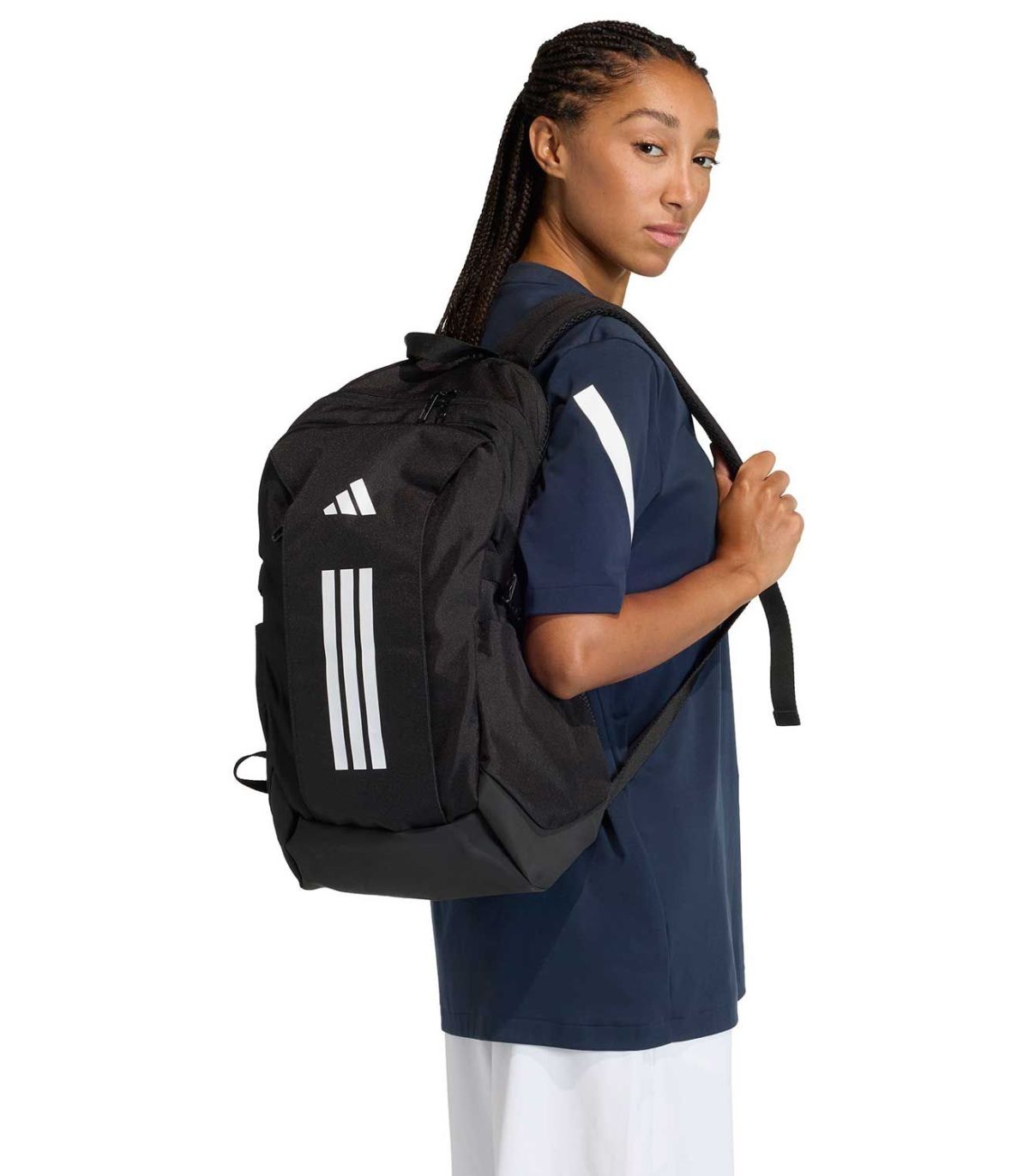 Adidas Mochila Power VIII | Volumen 26L y hebillas de compresión