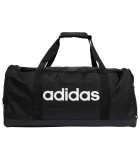 Adidas Bolsa de Deporte Mediana Linear | Correa acolchada y rejilla lateral