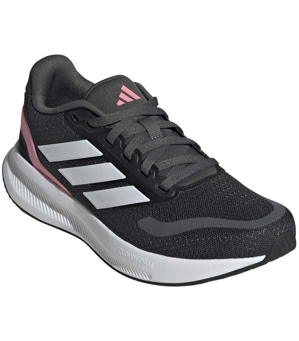 Adidas Runfalcon 5 68 Junior | Cloudfoam y contrafuerte fucsia