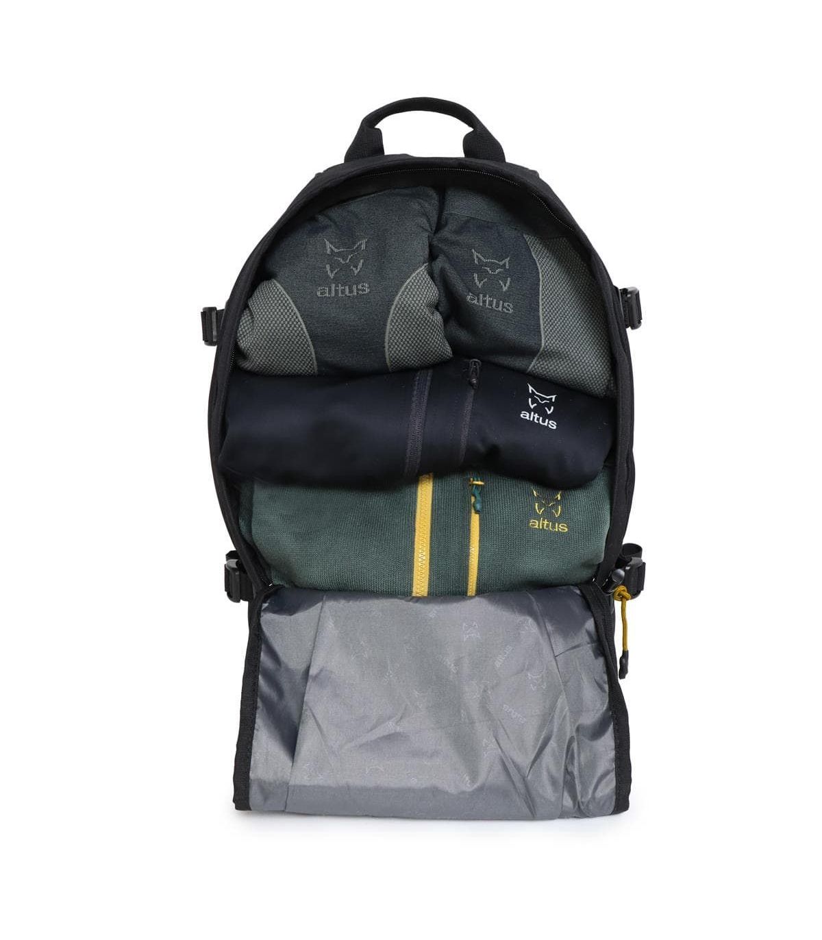 Altus Esqui Montaña G30 Amarillo | Ajuste pectoral y porteo ergonómico