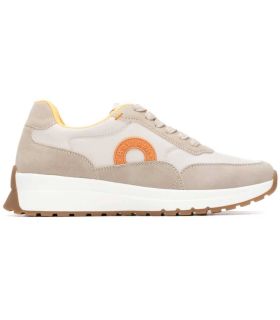 Zapatillas deportivas XTI Refresh 17505401 beig para mujer, calzado cómodo y versátil de estilo contemporáneo.