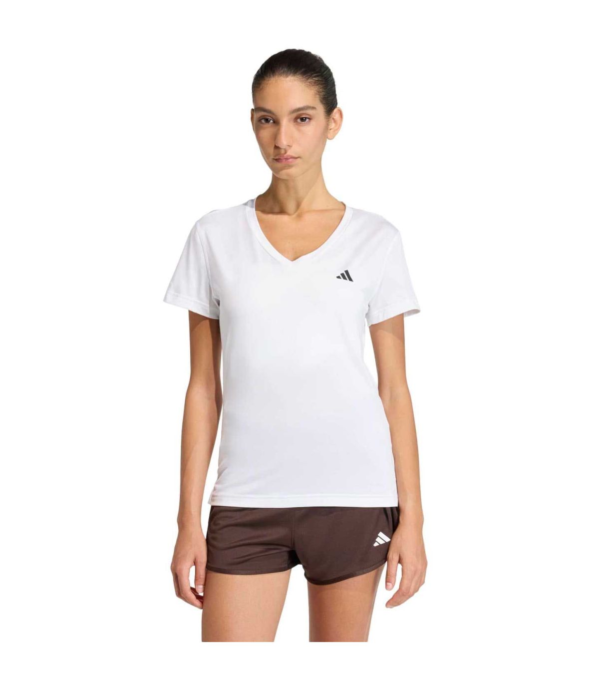 Adidas Camiseta Entrenamiento con Cuello Pico | Fibra técnica