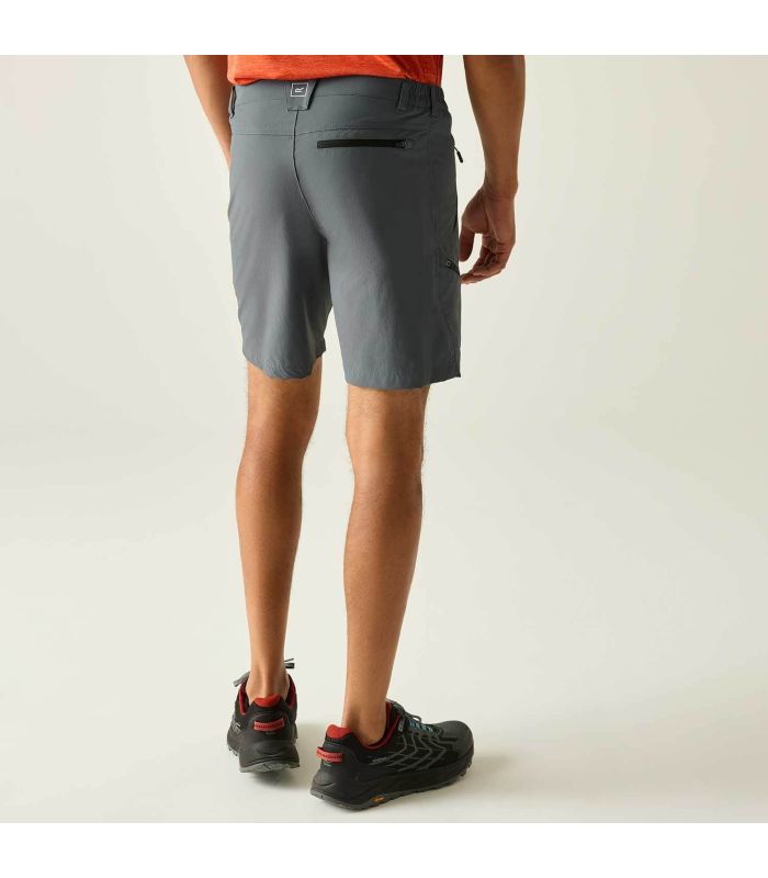 Regatta Pantalon Corto Xertstretch Gris | Isoflex hidrófugo