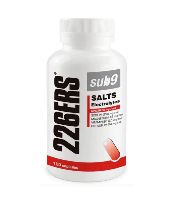 226ERS Sub9 Salts Electrolytes 100 Cápsulas | Sales con 250mg de sodio