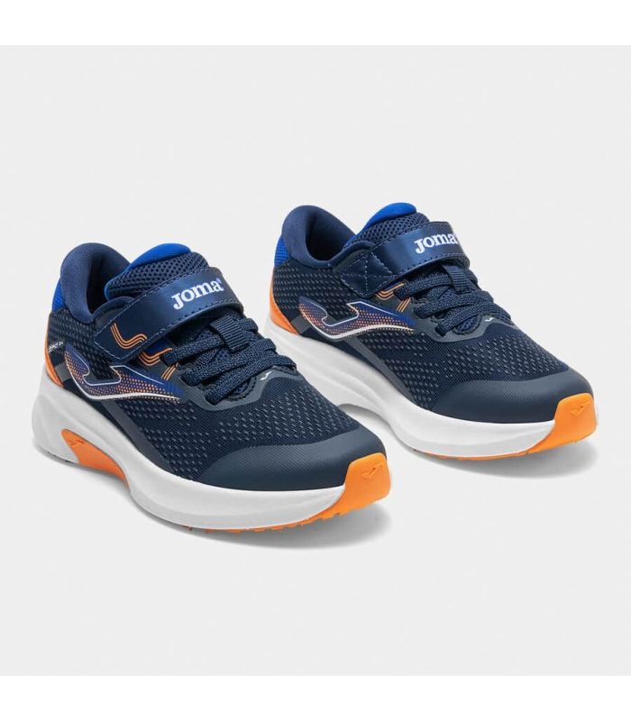 Joma Hispalis Junior | cierre de velcro y tonos naranjas
