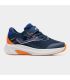 Zapatillas de running Joma Hispalis Junior azules para niños con amortiguación y pisada neutra.