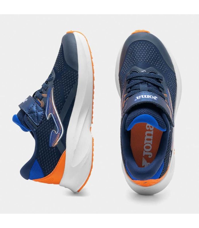 Joma Hispalis Junior | cierre de velcro y tonos naranjas