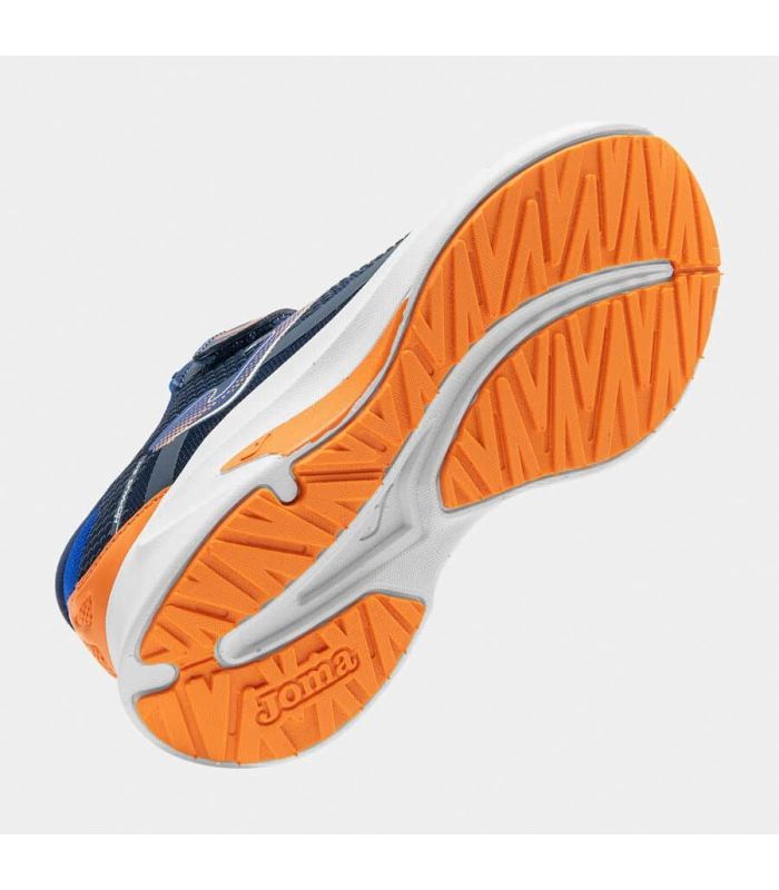 Joma Hispalis Junior | cierre de velcro y tonos naranjas