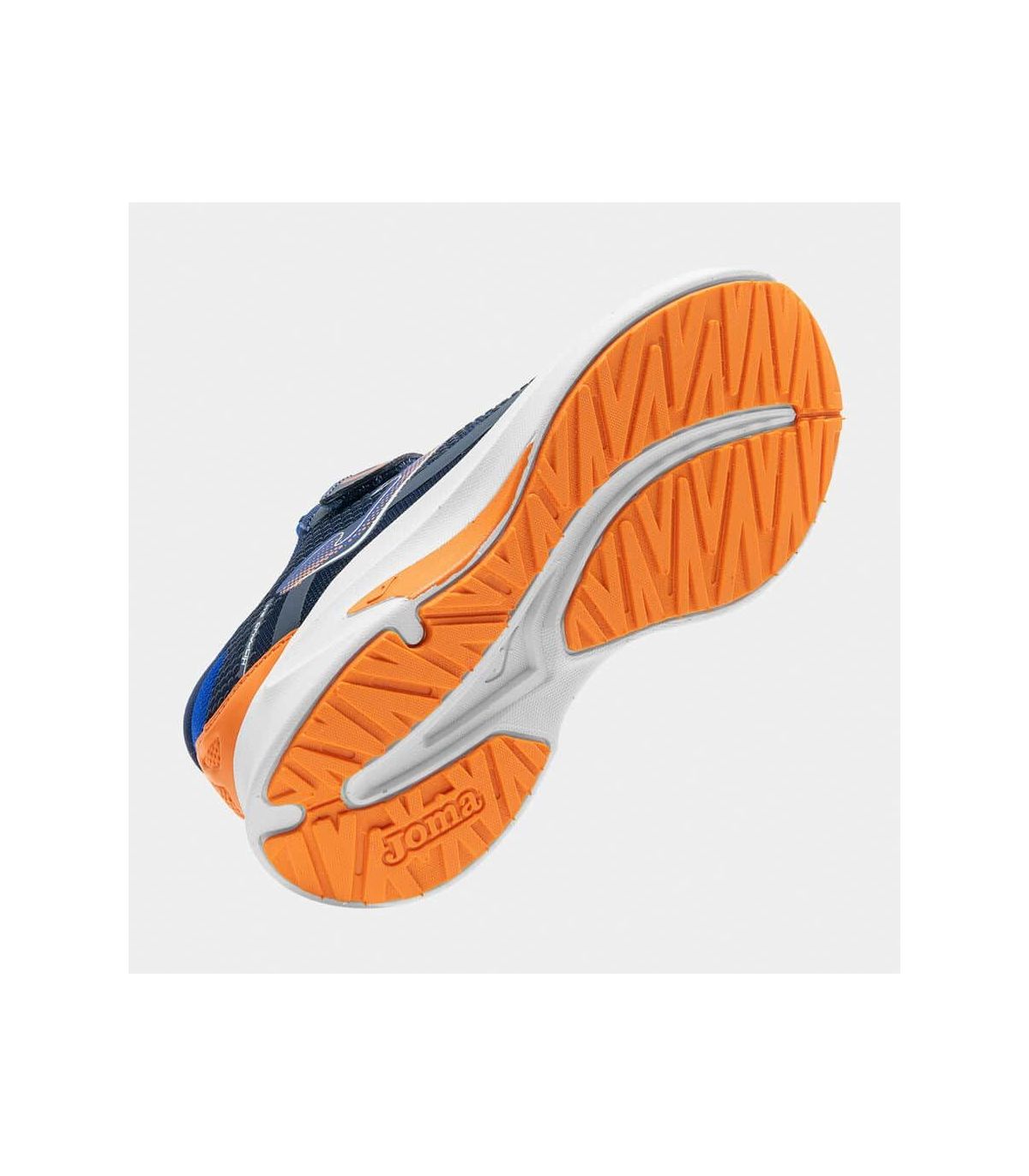 Joma Hispalis Junior | cierre de velcro y tonos naranjas