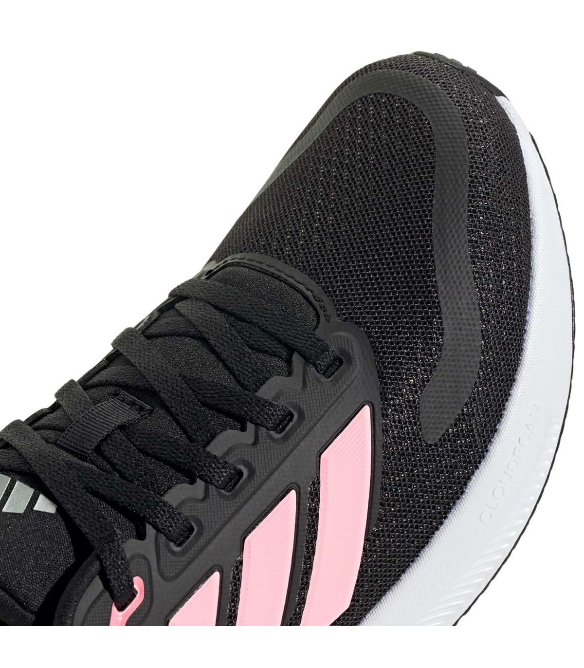 Adidas Runfalcon 5 85 Junior | detalles rosas y Cloudfoam