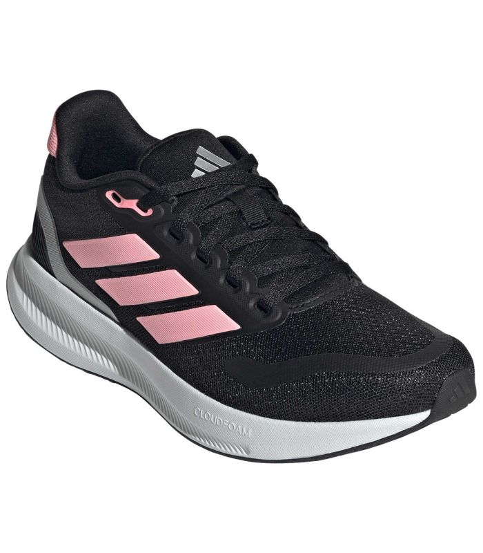 Adidas Runfalcon 5 85 Junior | detalles rosas y Cloudfoam