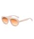 Ocean Gafas de Sol Polarizadas Cote des Basques White / Brown
