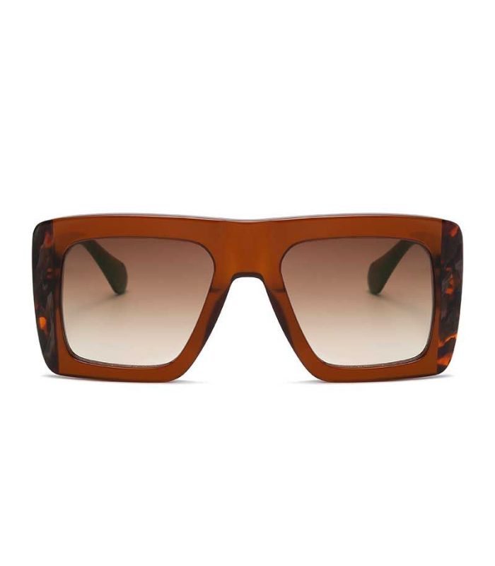 Ocean Gafas de Sol Polarizadas Corniche Brown / Gradiant Brown | Cuadrada oversize