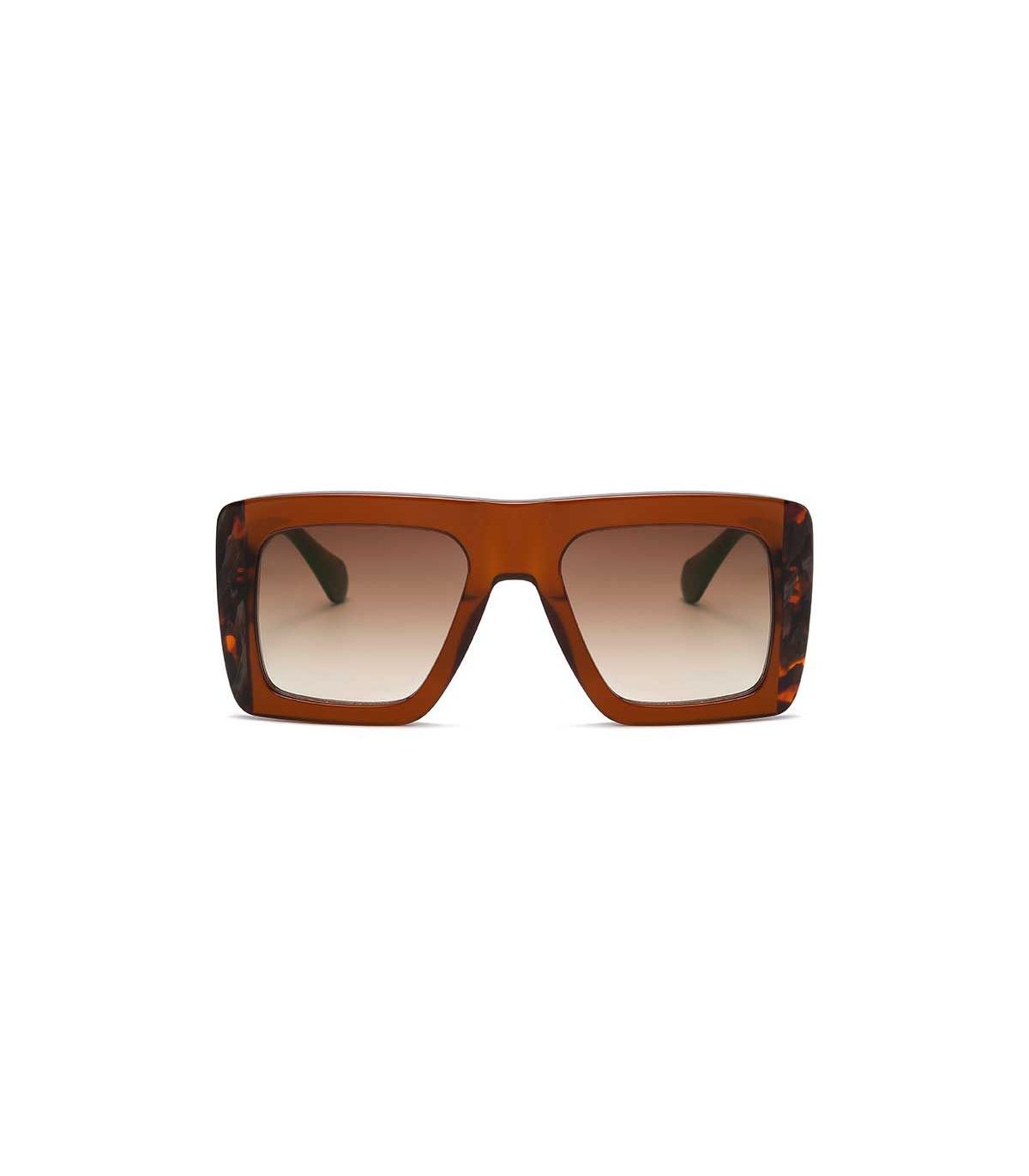 Ocean Gafas de Sol Polarizadas Corniche Brown / Gradiant Brown | Cuadrada oversize