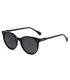 Gafas de sol polarizadas Ocean Classic 3 Black Smoke con montura negra y lentes antirreflejos para deporte urbano.