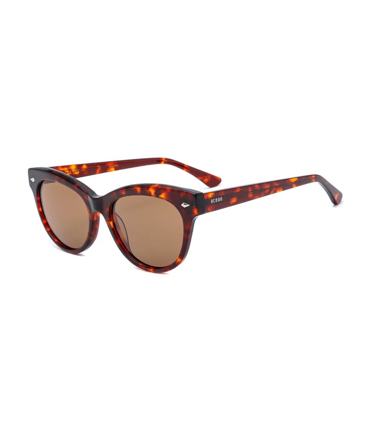 Gafas de sol polarizadas Ocean Navagia marrón para deporte y uso casual con protección UV.